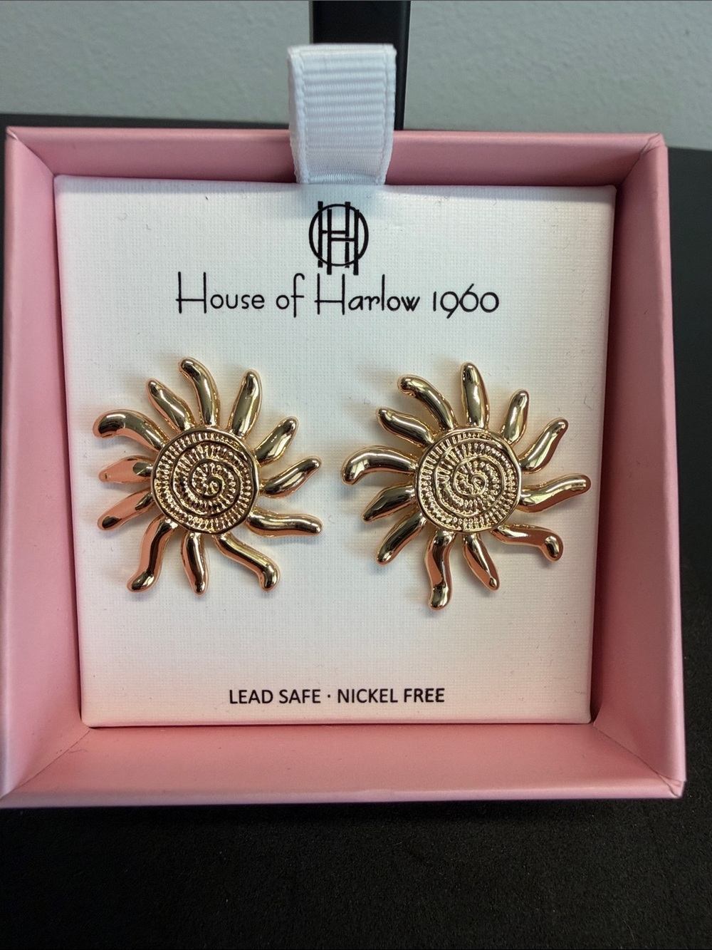 House of Harlow 1960 | Radiant Celestial Sunburst Statement Earrings